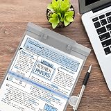 powerking Grey Desktop Document Holder with 7 Adjustable Angles A4 Letter Music view 9