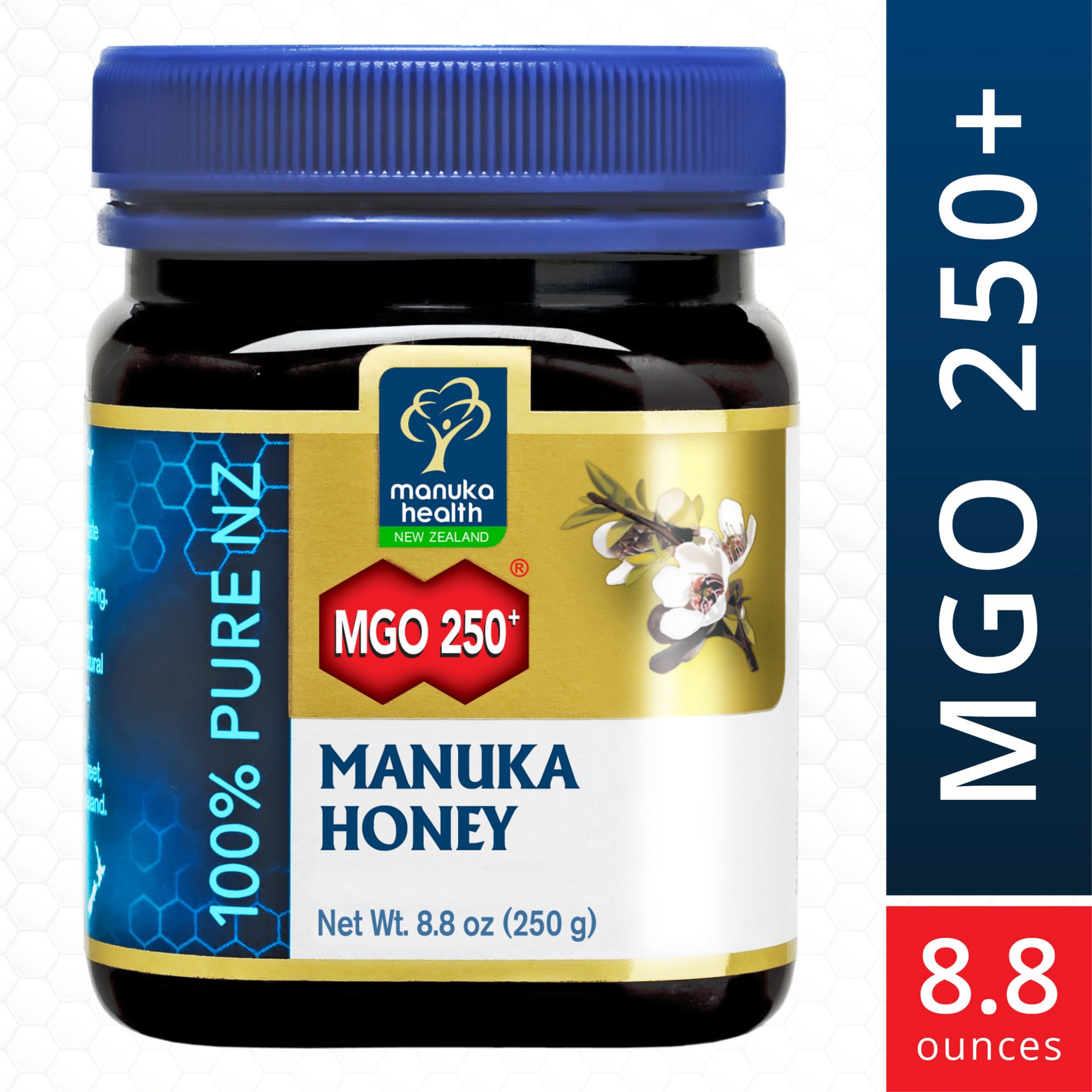 MANUKA HEALTH MGO 100+ Manuka Honey, 100 Pure New Zealand Honey, 1.1 lbs (500 g