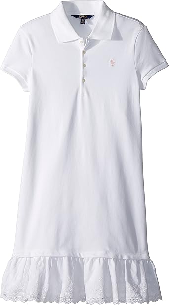 ralph lauren girls white dress