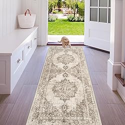 Area Rug 2x6 Runner Rugs: Washable Vintage Hallway