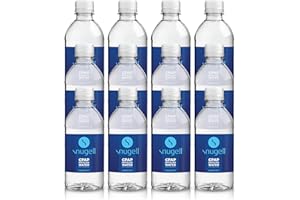 Snugell Distilled Water for CPAP Machines, Travel Size Bottles (12-Pack, 12 oz Each) – Up to 15 Days Supply – Clean, Multi-Use, Travel-Friendly, Made in USA
