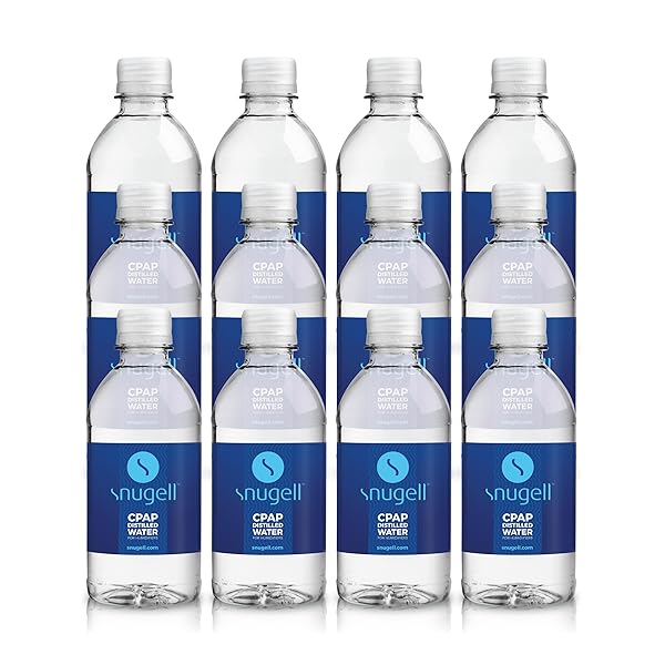 SNUGELL DISTILLED WATER FOR CPAP MACHINES, TRAVEL SIZE...
