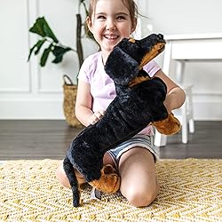 Melissa & Doug Giant Dachshund - Lifelike Stuffed