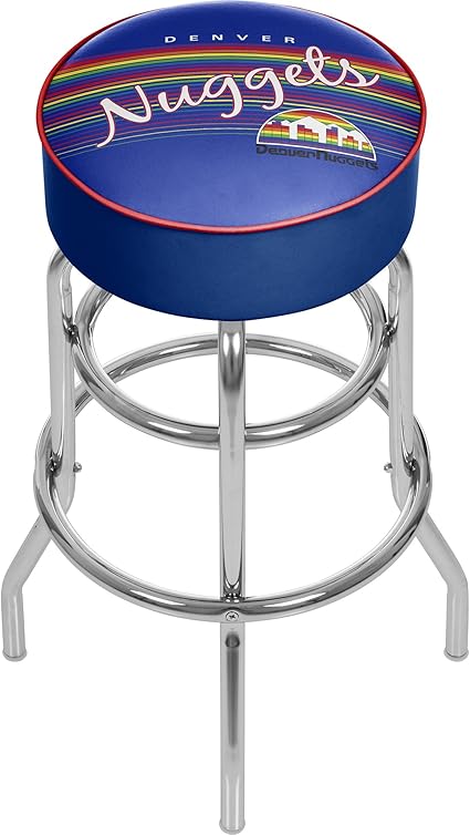 Amazon Com Nba Denver Nuggets Hardwood Classics Padded Swivel