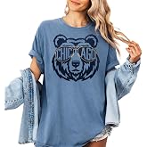 Chicago Bear T-Shirt &ndash; Retro Mascot Graphic Tee, Vintage City Pride Shirt, Unisex Top Blue Jean