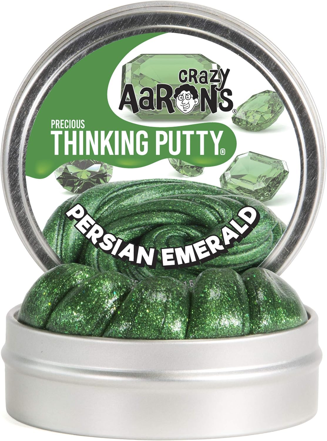 crazy aaron's thinking putty emerald sky