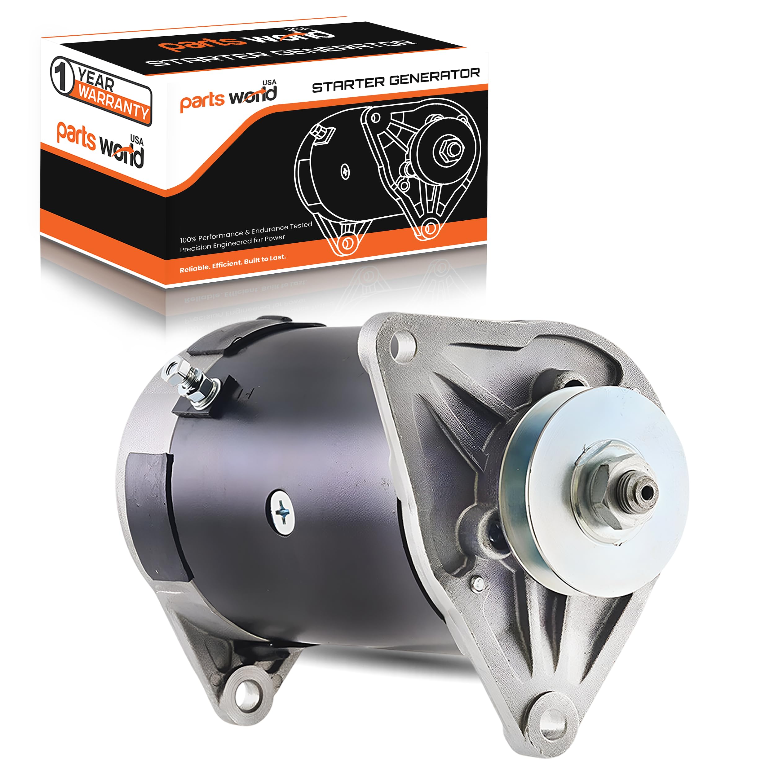 Photo 1 of 23A 12V Starter Generator for Club Car DS FE290 FE350 1996-up Golf Cart |Club CAR Precedent 2004-2015 | 1-Yr Warranty || 1018337-01 101833701CC 15404 G096503 GHI0001 308-102 SG806 34175101 420-46001