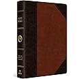 ESV Large Print Wide Margin Bible (TruTone, Brown/Cordovan, Portfolio Design)