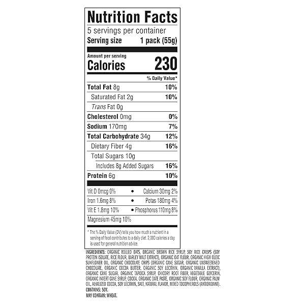 CLIF BAR ENERGY BITES – CHOCOLATE BROWNIE – MADE WITH ORGANIC OATS – 6G PLANT BASED PROTEIN – NON-GMO (5 PACKS)