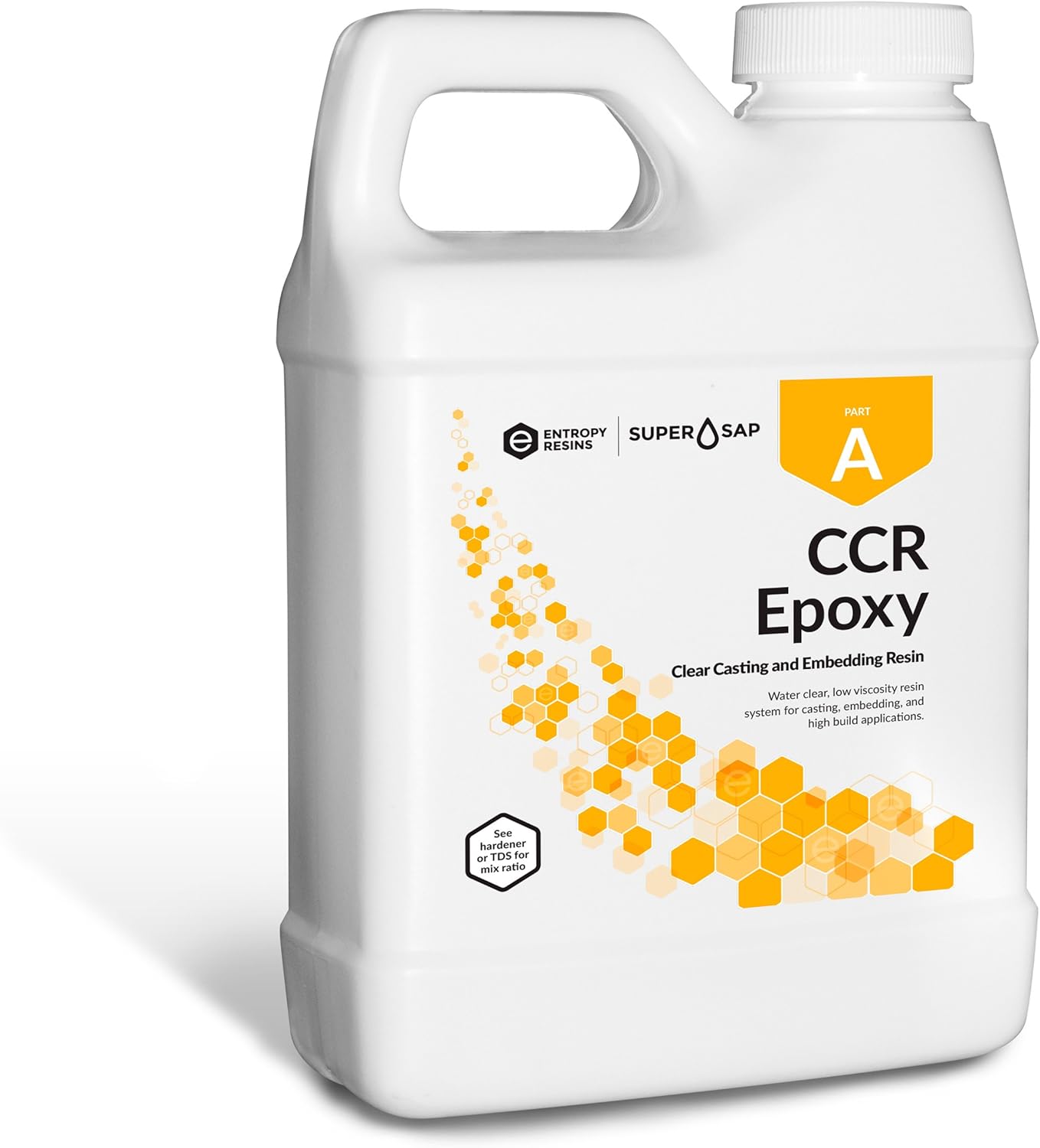 Entropy Resins Super Sap CCR Epoxy Resin 1/2 Gallon (64 oz.) Sports & Outdoors