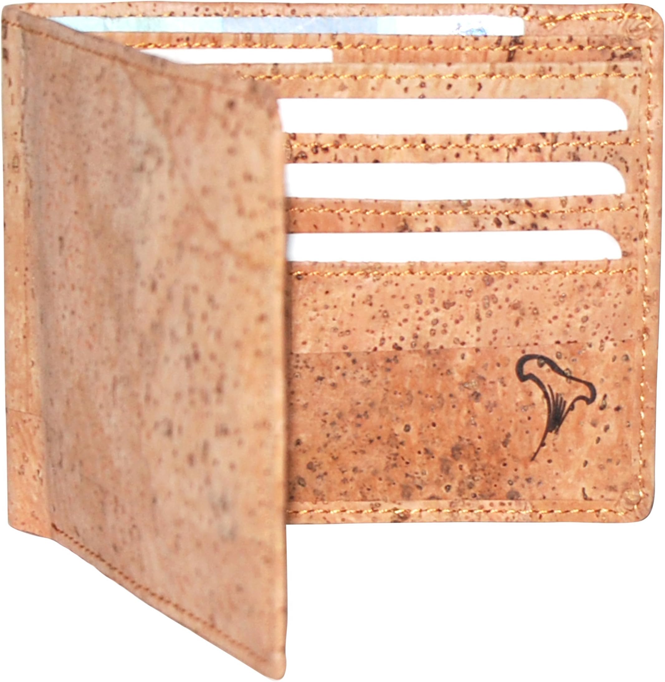 EMC Men's Cork Classic Slim Bifold Wallet