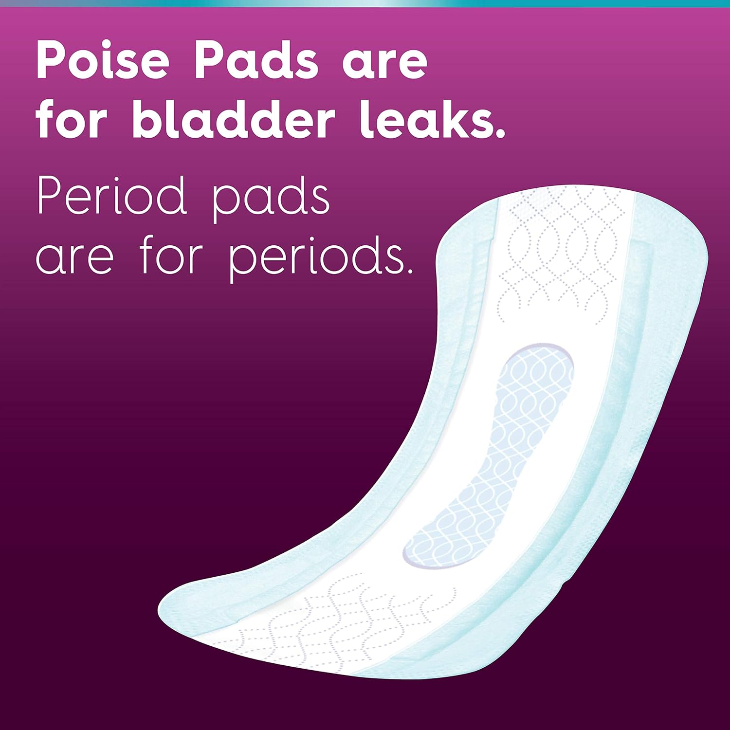 Poise Ultra Thin Incontinence Pads for Women, Light Absorbency, Regular Length, 144 Count (3 Packs of 48) (Packaging May Vary): Health & Personal Care