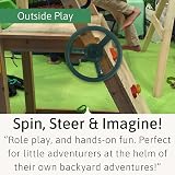 Jaques of London Play House Wheel | Kids Climbing Frame Accessory 26.5 cm view 4