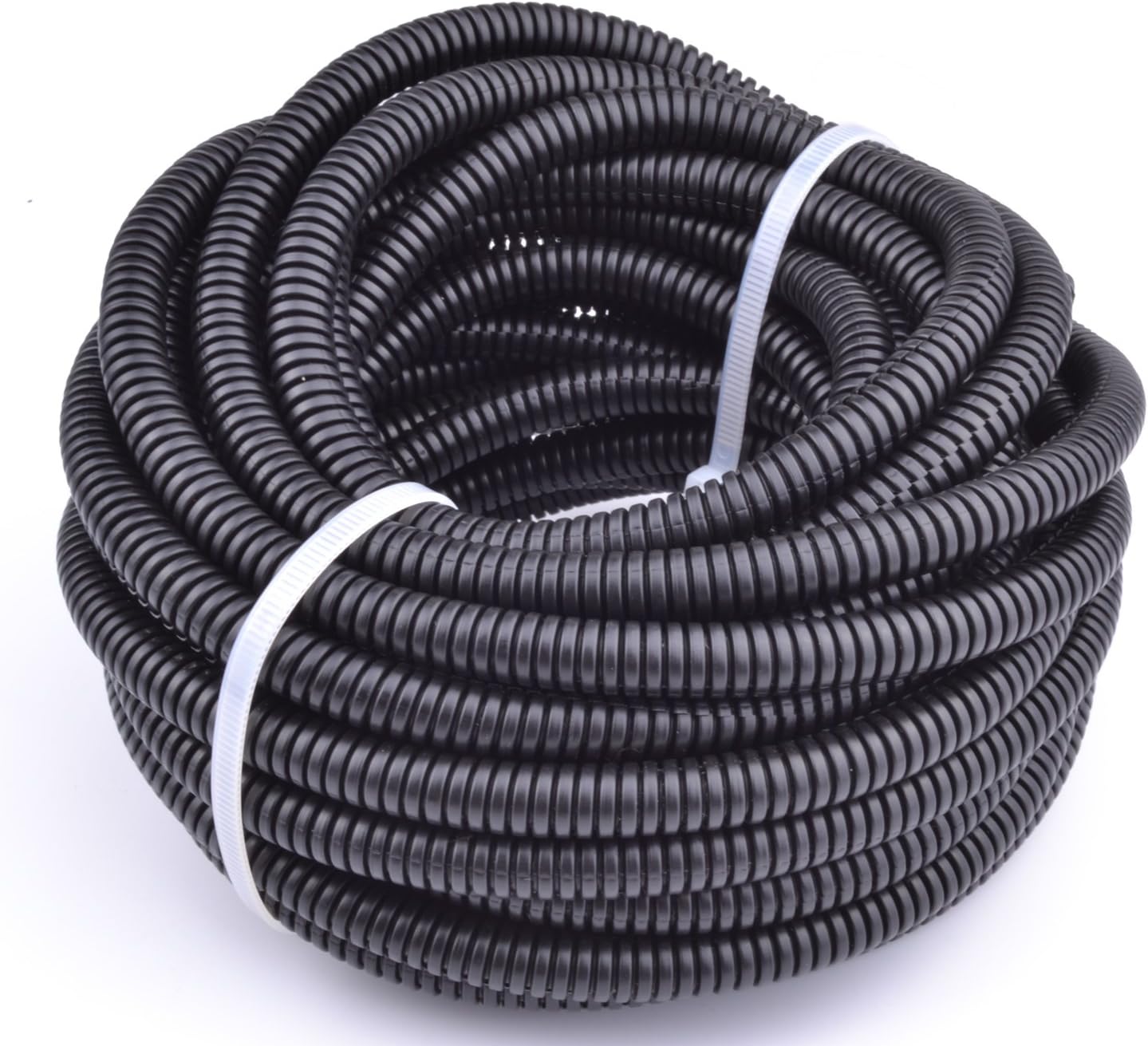 30FT Polypropylene Split Wire Loom Tubing Computer Cable Management