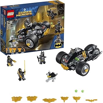 LEGO Super Heroes Batman: El ataque de los Talons, set de construcción del Caballero Oscuro, incluye figura de Ace the Bat-Hound, juguete para recrear las aventuras del Superhéroe (76110): Amazon.es: Juguetes y