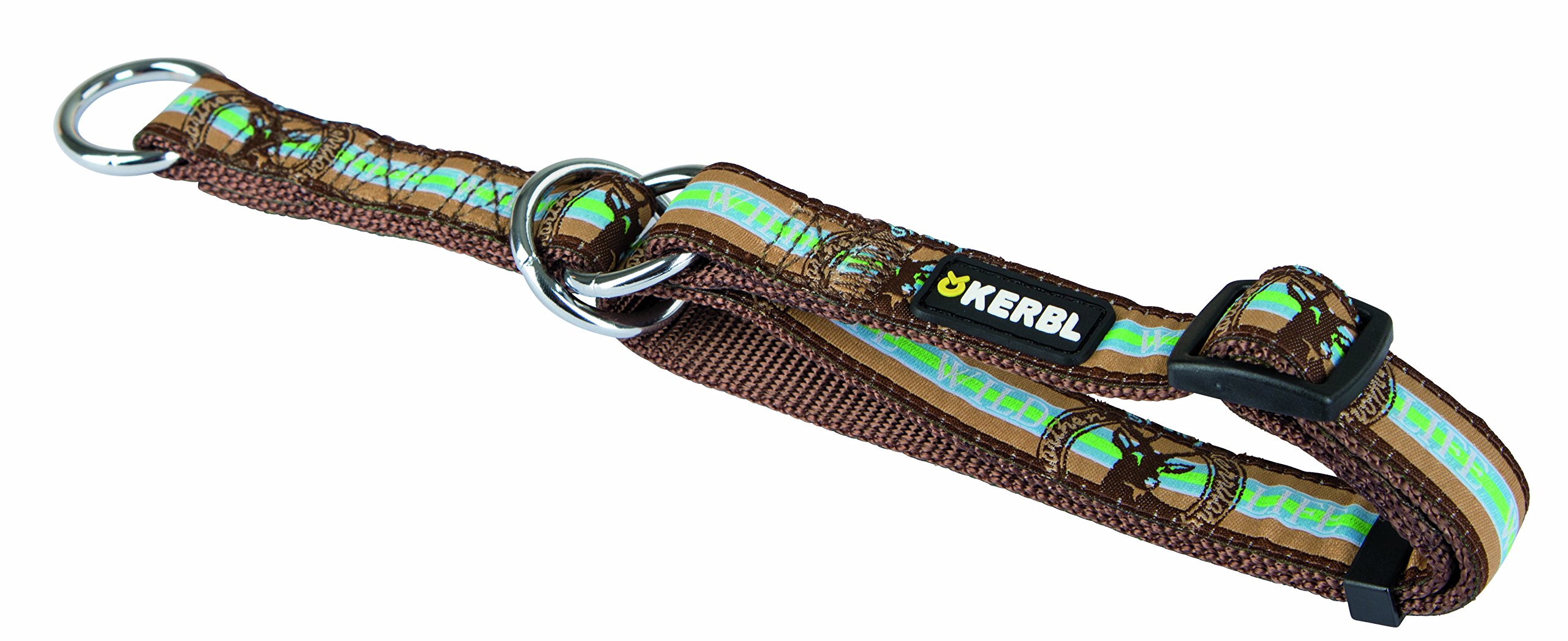 Kerbl Choker Wild Life brown, 40-70cm/25mm 40-70cm/25mm