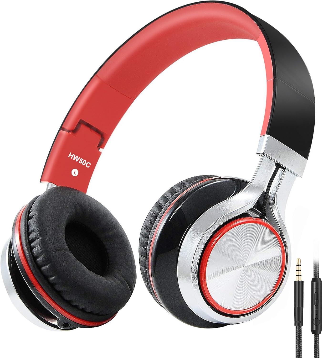Headphones,BienSound HW50 Stereo Folding Headsets Amazon.co.uk