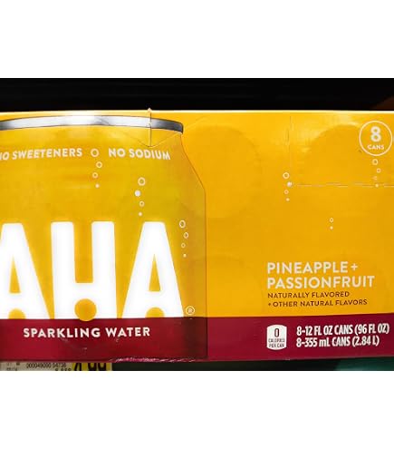 Amazon.com: AHA Sparkling Water - Calorie Free, Sweeteners Free