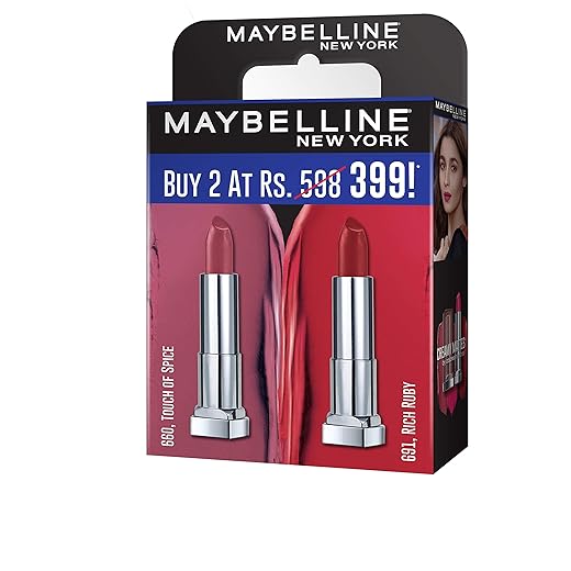 Great Deal Maybelline Creamy Matte (Pack of 2)