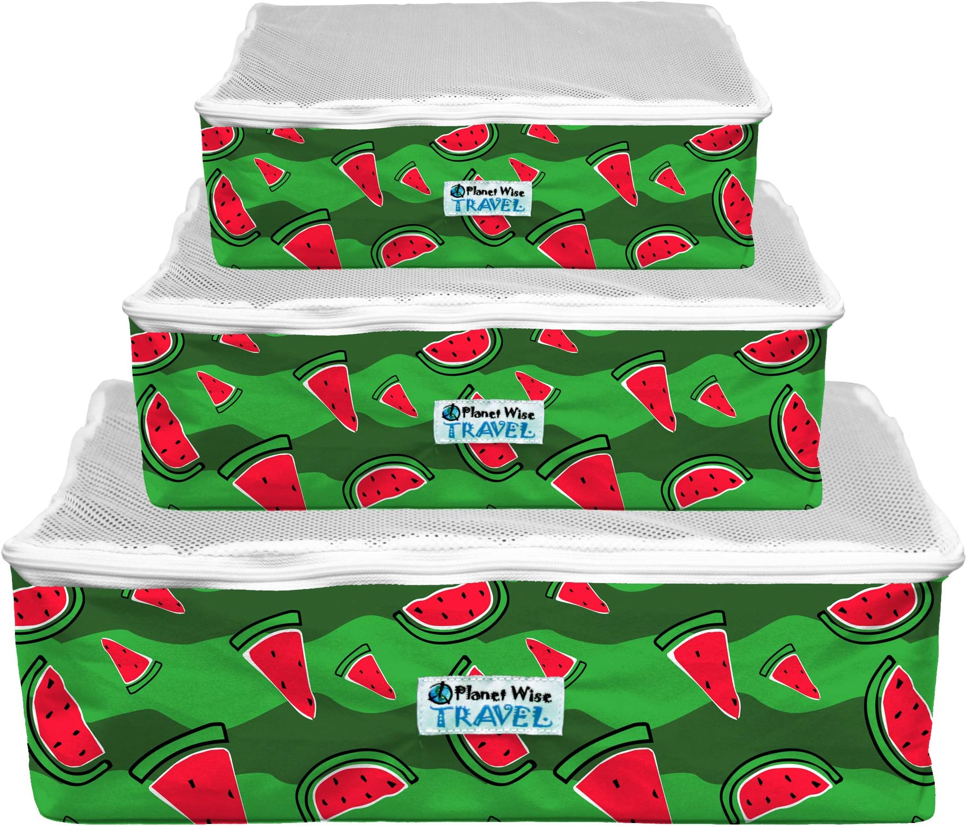 Planet Wise Packing Cube - Small - Watermelon Patch