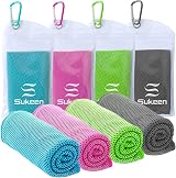 Sukeen Cooling Towel 4 Pack 40x12 Cooling Towels for Sports Golf Gym