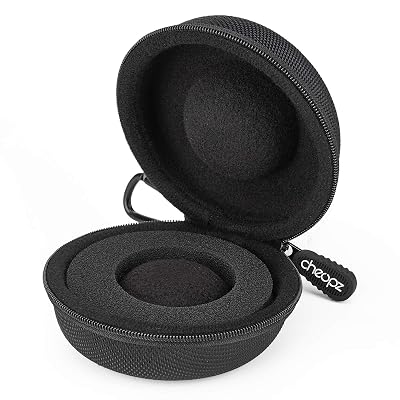 Cheopz Travel Watch Case Single Storage Box for Wristwatches & Smart Watches up to 50mm, Black