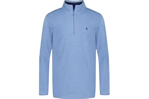 IZOD boys Long Sleeve Polar Fleece Quarter-zip Pullover Jacket