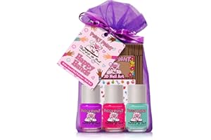 Piggy Paint Happy Hands Set (3 Polish + Nail Art)