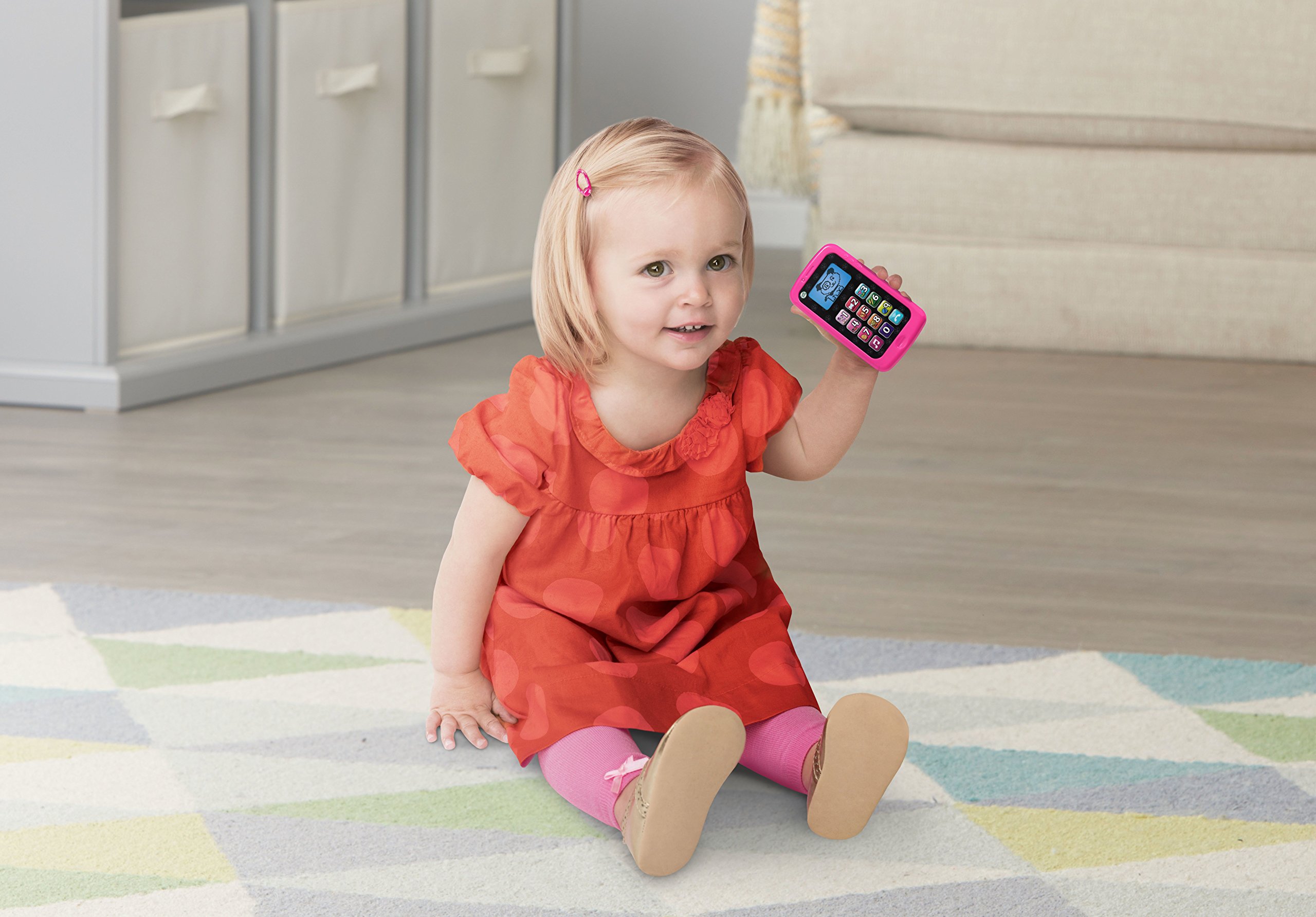 LeapFrog Chat And Count Smart Phone, Violet, Great Gift For Kids, Toddlers, Toy for Boys and Girls, Ages 2, 3