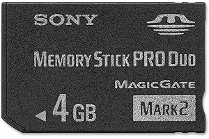 Sony MSMT4G 4GB Memory Stick PRO Duo (Mark2) Media
