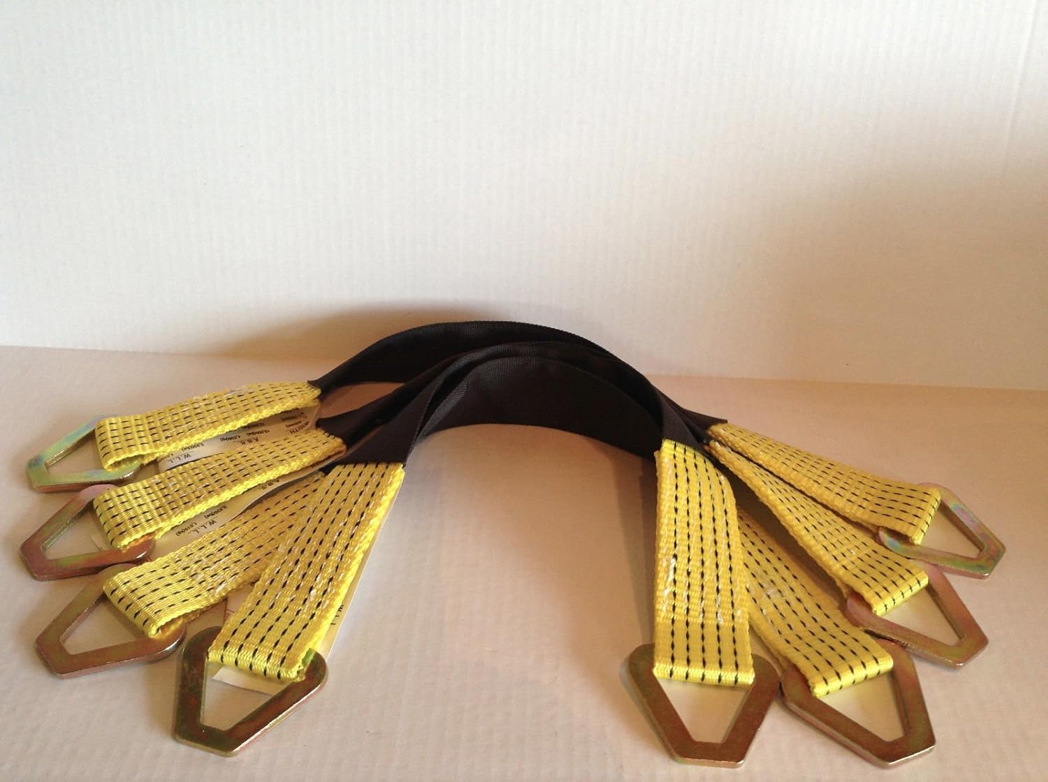 4 2" x 24" Axle Straps Auto Car Hauler Tie Downs Tow