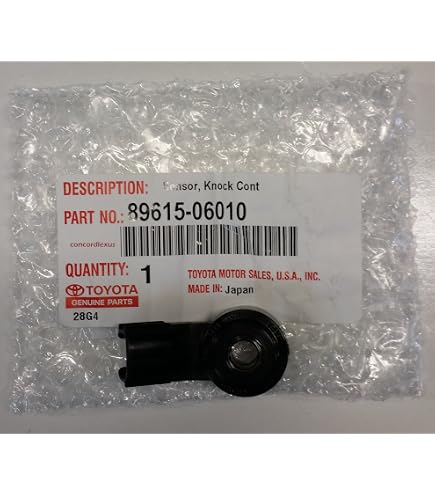 Amazon.com: Genuine Toyota 89615-06010 Knock Control Sensor