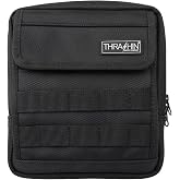 Thrashin Supply Company Handlebar Bag Slim, Black, THB-0020