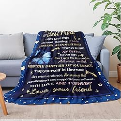 INXENG Best Friend Blanket Butterfly, 40"x50", Best