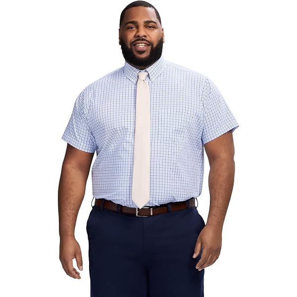 izod regular fit all over stretch dress shirt All-over Stretch L/s Tartan Button-down Dress Shirt - Izod Sportswear