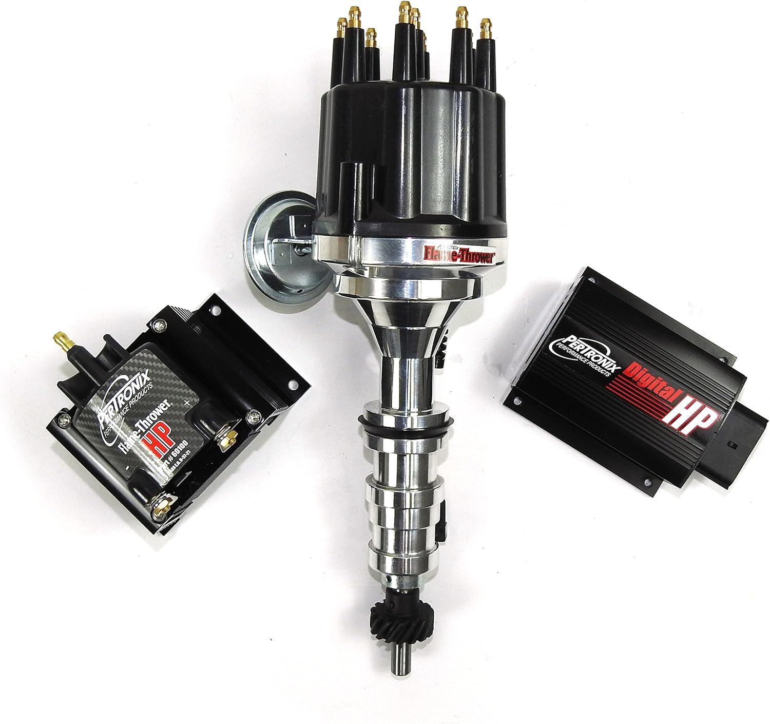 Pertronix BundleHP07 Digital Ignition Box (Ford FE Trigger Billet Distributor, HP E