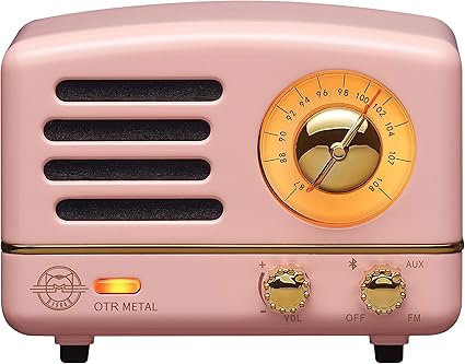 vintage radio bluetooth speaker