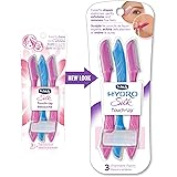 Schick Hydro Silk Touch-Up Multipurpose Exfoliating Dermaplaning Tool, Eyebrow Razor, and Facial Razor with Precision Cover, 
