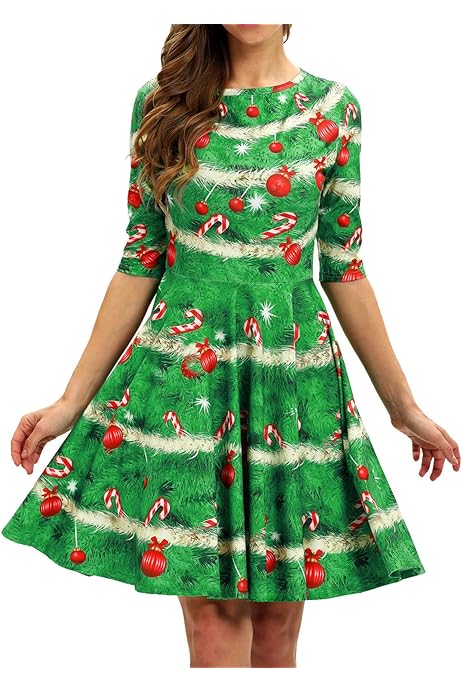 christmas dress tacky