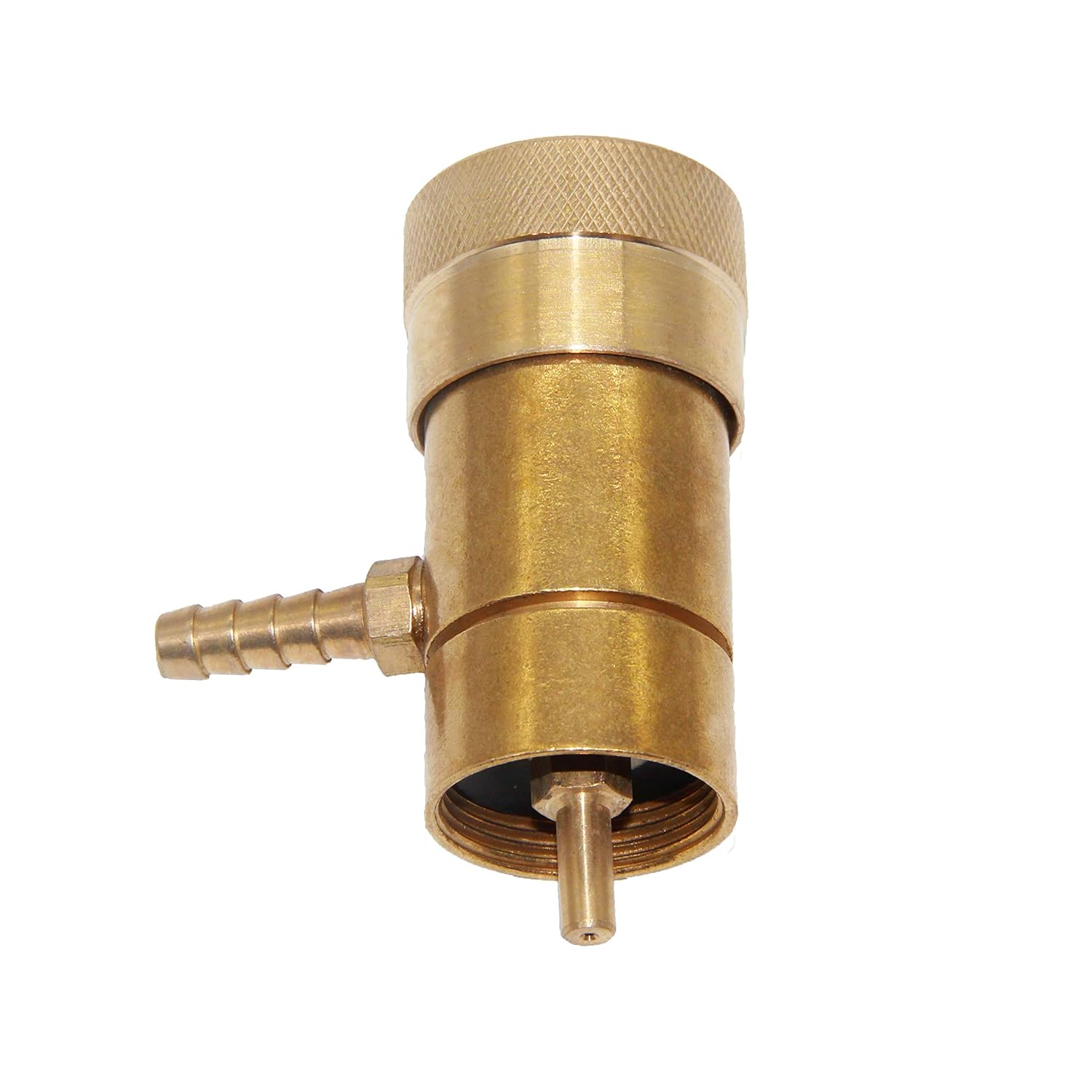 Joywayus Solid Brass Oxygen Regulator Tank Valve Fit Disposable Tanks
