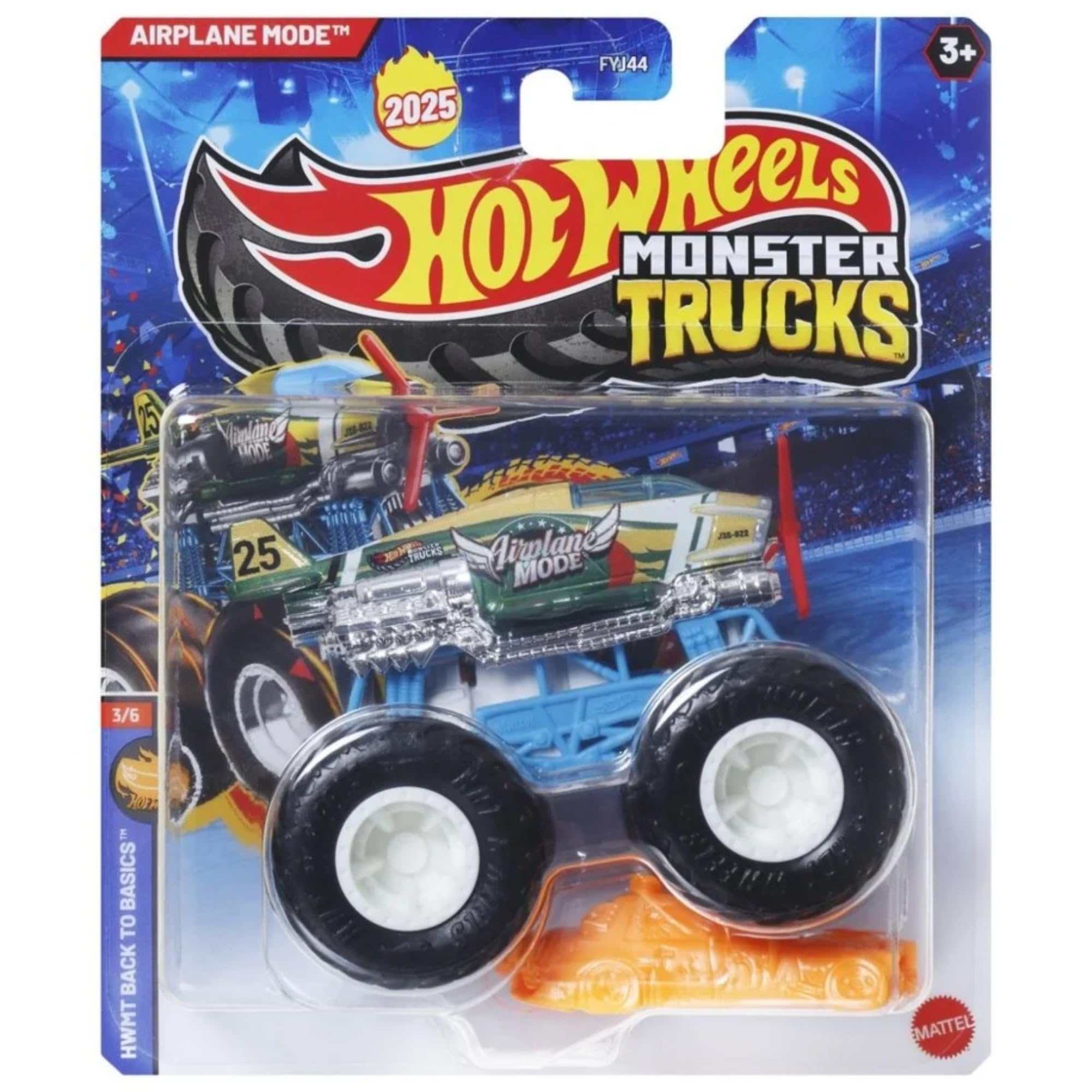 Hot Wheels Monster Trucks - (Airplane Mode JCD71)
