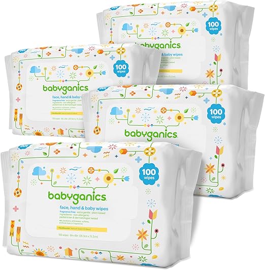 babyganics 400 wipes