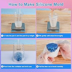 MITINU Silicone Mold Making Kit, 70.5oz 15A Elastic