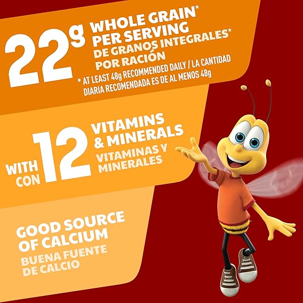 HONEY NUT CHEERIOS MINIS BREAKFAST CEREAL, MADE WITH WHOLE GRAINS, 10.8 OZ