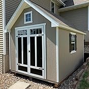 Amazon.com : Oakridge 8' x 12' Wood Storage Shed : Garden 