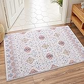 Vanmoos 2x3 Washable Area Rug – Soft, Non-Slip Entrance Rug, Durable Indoor Door mat, Floor Carpet for High-Traffic Areas, En