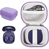 getgear Earbuds Case Compatible with Raycon Fitness Bluetooth True Wireless Earbuds (Purple)