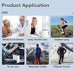 Portable Oxygen Concentrator Machine for Travel and