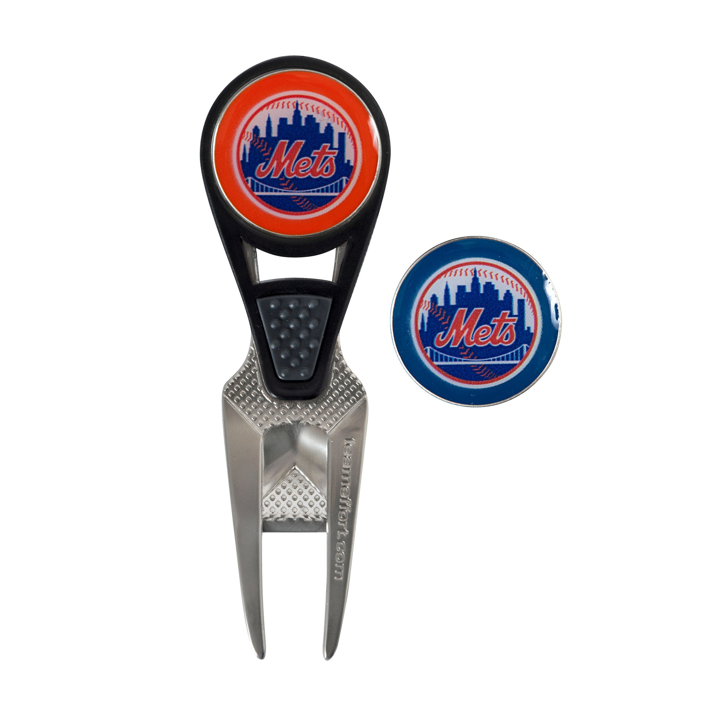 Team Effort MLB New York Mets Cvx Ball Mark Repair Toolcvx Ball Mark Repair Tool, NA