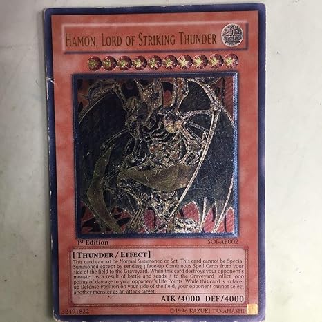 Amazon Co Jp 遊戯王降雷皇ハモンアジア版レリーフ英語版アルティメットレア亜レリ三幻魔1stsoi Ae002光属性絶版貴重英語1枚 ホビー 通販 Amazon Co Jp 遊戯王降雷皇ハモンアジア版レリーフ英語版アルティメットレア亜レリ三幻魔1stsoi Ae002光属性絶版貴重英語1枚 ホビー 通販